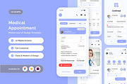 Carivo Patient Portal UI Kit, an App Template by twinstd (Thumbnail 1 of 5)