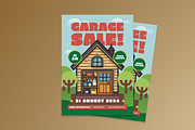 Garage Sale Promo Flyer, a Flyer Template by MMPixelCraft (Thumbnail 1 of 5)