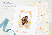 Christmas Golden Stars Watercolor, a Decorative Illustration by LABFcreations (Thumbnail 2 of 6)