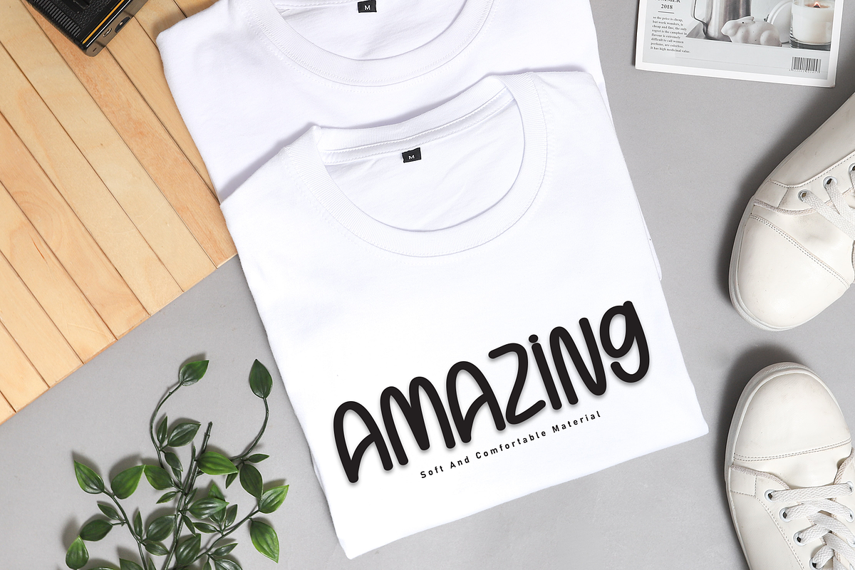 Yummy Sunday | Script Font, a Script Font by Scratchones (Photo 2 of 8)