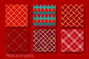 20 Christmas plaid patterns + Bonus, a Pattern Graphic by tkdesign (Thumbnail 2 of 6)