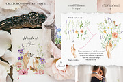 Spring wildflower floral envelope, an Illustration by AnnaTkachi (Thumbnail 6 of 10)