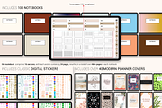 All-in-One Planner 2025 Dated Undate, a Templates & Theme by Plamarplanners (Thumbnail 6 of 10)