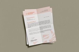 Letterhead mockup