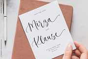 Clarine Julian - Heart and Tail Font, a Script Font by Balpirick Studio (Thumbnail 2 of 6)