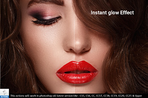 Instant Glow Photoshop Effect