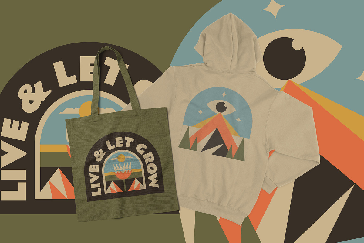 Inspiring Adventure Badges, an Illustration by Firowerk (Photo 3 of 7)