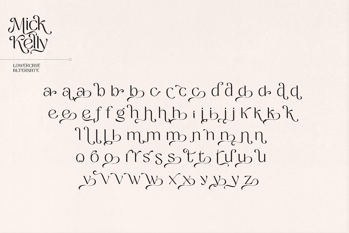 Mick Kelly - Beauty font, a Font by creativemedialab (Photo 9 of 13)