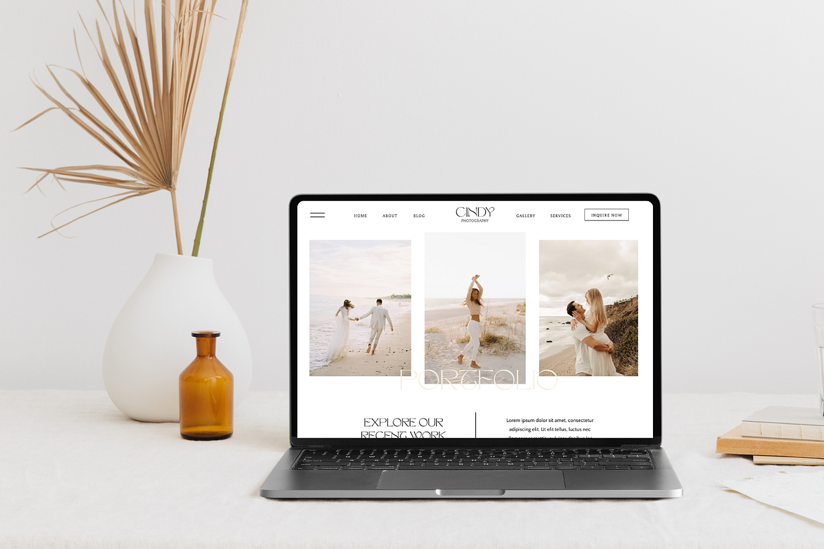 Cindy - Boho Showit Website Template, a Wix Template by Studio Zash (Photo 9 of 10)