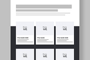 Professional Business Wireframe, a Wireframe Template by MightyDesign (Thumbnail 3 of 10)
