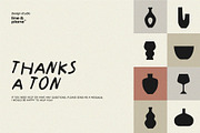 Vase Collection Shapes & Masks, an Object Graphic by line & plane (Thumbnail 9 of 9)
