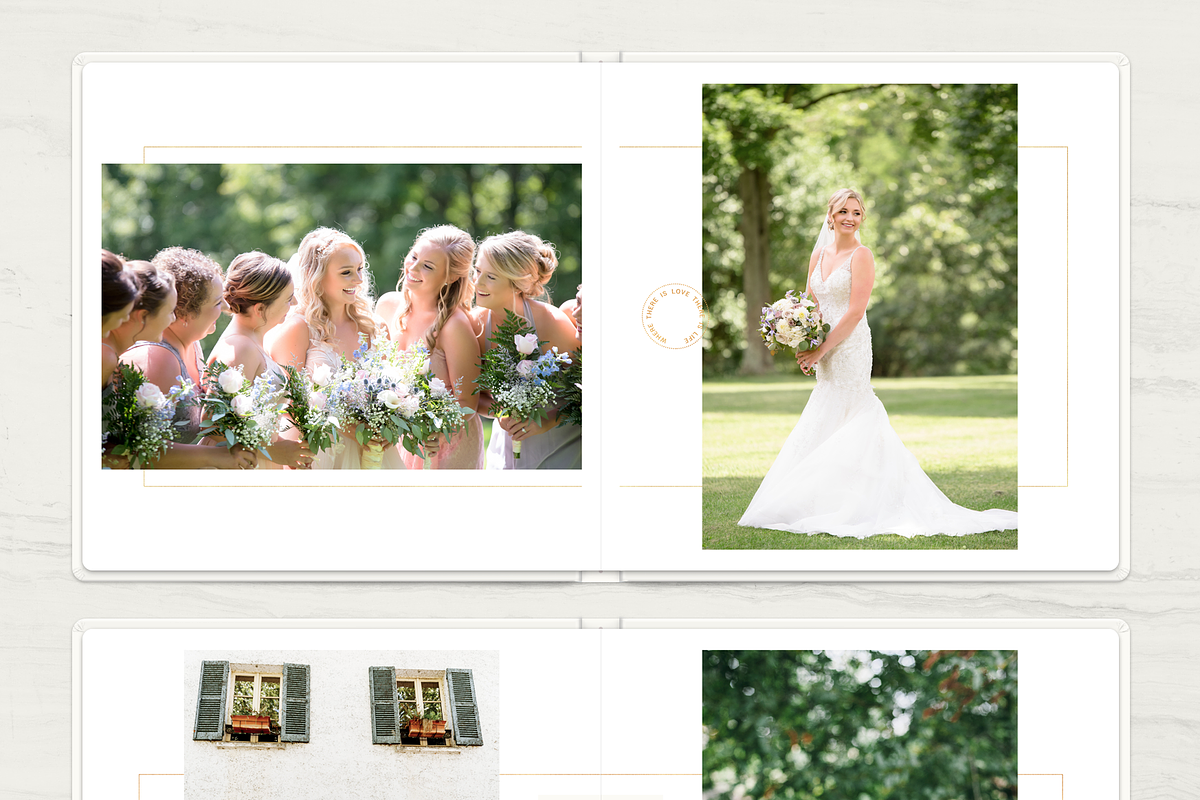 Gold Wedding Album Template, a Brochure Template by ArealPro (Photo 11 of 13)