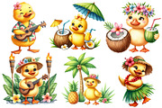 Duck Clipart, Hawaiian Clipart, an Illustration by Designworld (Thumbnail 5 of 6)