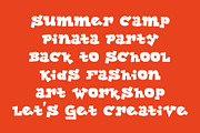 Wiggle Town - Fun & Quirky Typeface, a Slab Serif Font by HipFonts (Thumbnail 4 of 10)
