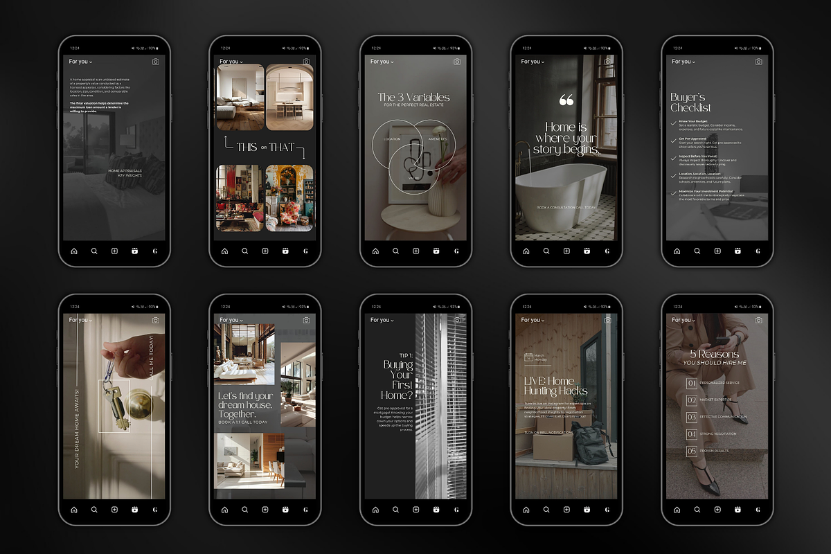 Faceless Real Estate Reels Videos, a Social Media Template by Meraki Templates (Photo 5 of 7)