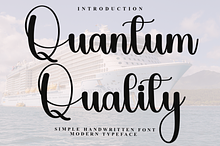 Quantum Quality