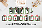 Gift Letters, a Symbol Font by Brittney Murphy Design (Thumbnail 1 of 2)