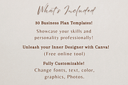 30 Pages Beige Modern Business Plan, a Print Template by TheSimplySereneShop (Thumbnail 7 of 8)