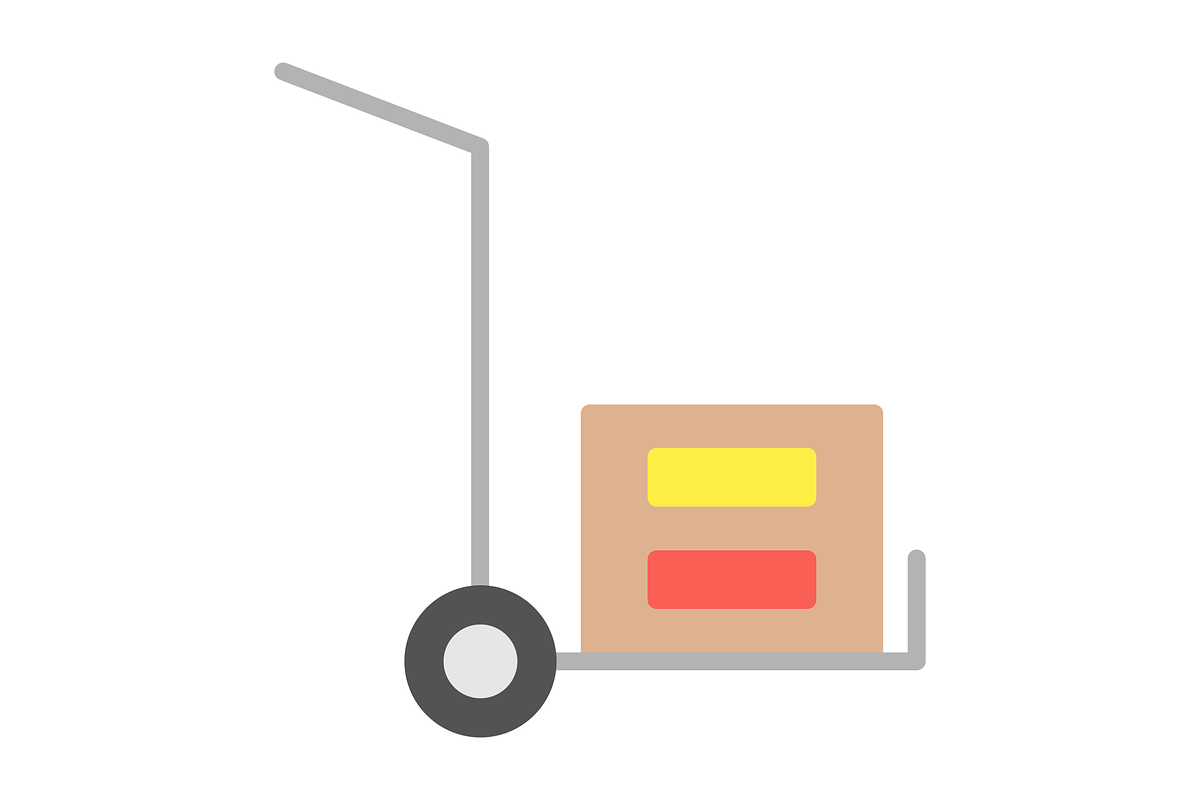 Hand Truck Flat Icon, an Icon by Pexelpy (Photo 2 of 2)