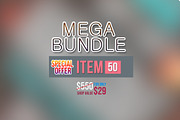50 BUSINESS CARD (BUNDLE) ONLY $29, a Business Card Template by DesignGhar (Thumbnail 1 of 5)