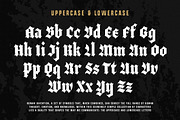 Black Webs - Gothic Blackletter Font, a Blackletter Font by Typia Nesia (Thumbnail 2 of 16)