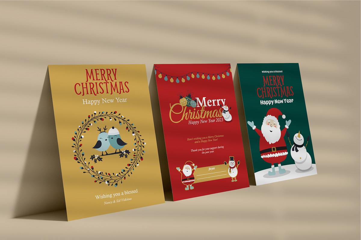 Christmas Card Templates & Elements, a Card Template by Uncarving (Photo 9 of 11)