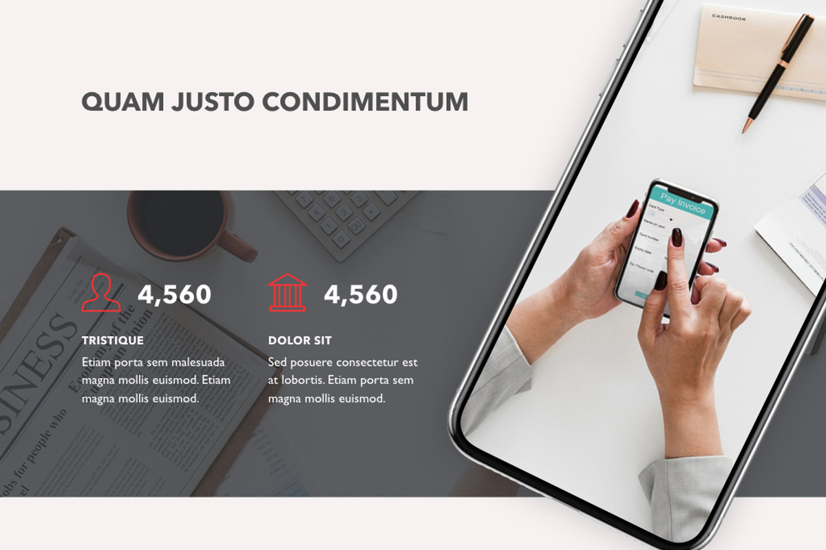 Red Line PowerPoint Template, a Presentation Template by Jumsoft