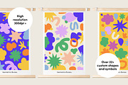 Funky Shapes, a Pattern Graphic by Geometrica Bureau (Thumbnail 8 of 10)