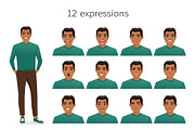Casual business man set, a Person Illustration by Volha Hlinskaya (Thumbnail 4 of 5)