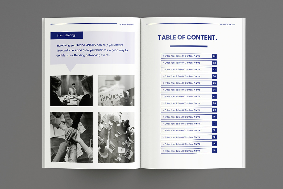 Business Proposal, a Brochure Template by FlyeredTemplate (Photo 2 of 10)
