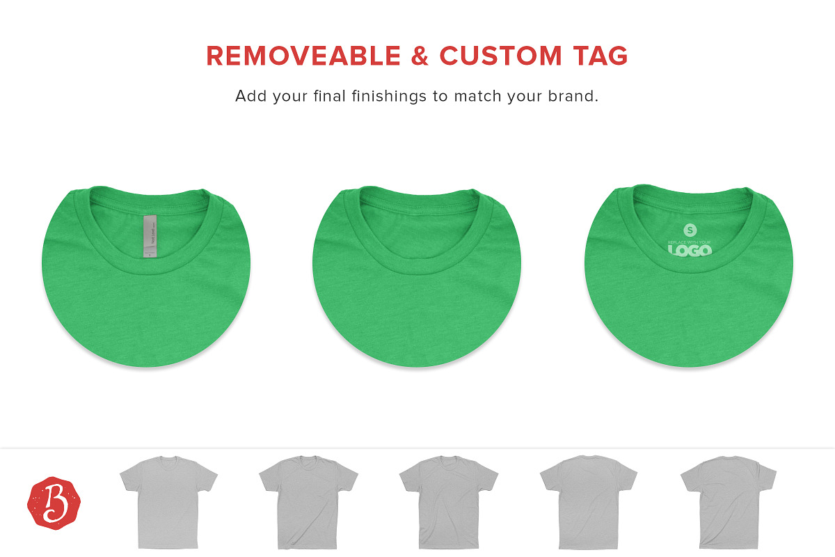 Next Level CVC 6210 Shirt Mockups, a Shirt Mockup by Brent Galloway (Photo 4 of 5)