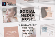 Azalea Jewelry Social Media Kit, a Social Media Template by design_mong (Thumbnail 1 of 4)