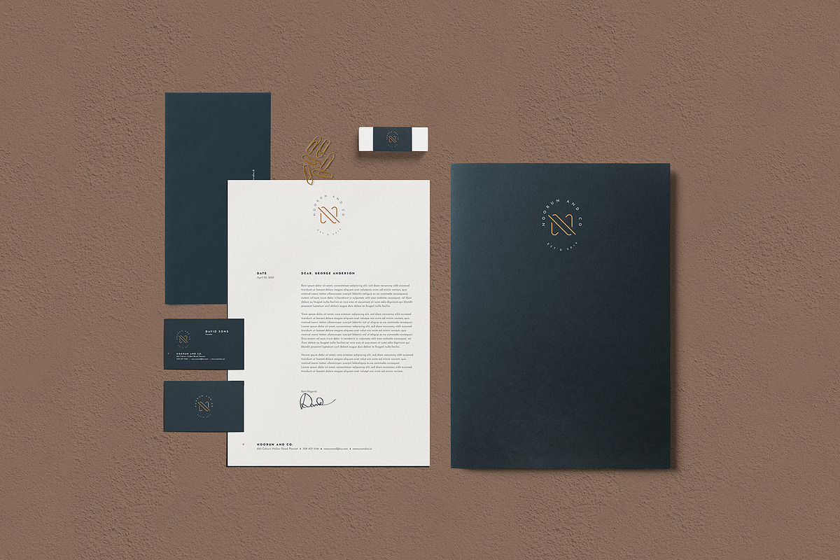 Noorun and Co. Brand Identity, a Stationery Template by AyshaCanvas (Photo 7 of 7)