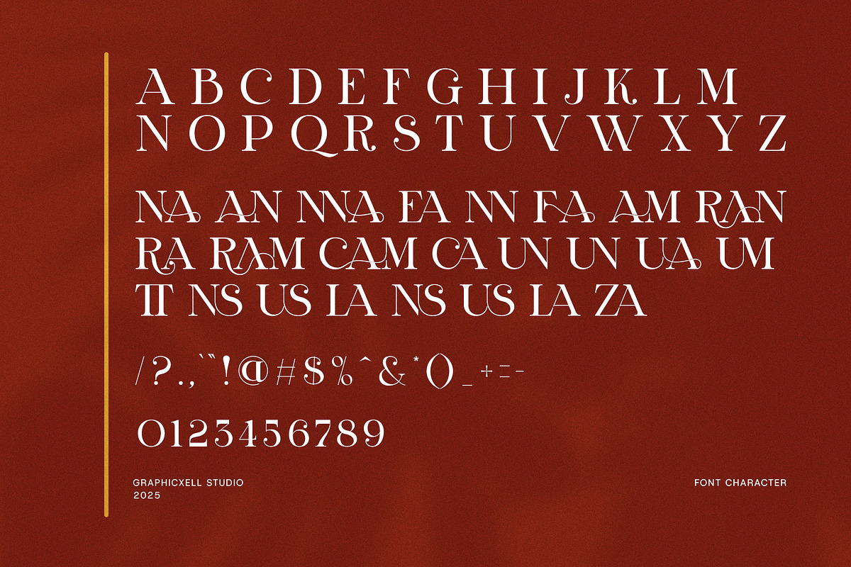 Ramea Elegant Serif Font, a Serif Font by Graphicxell (Photo 8 of 8)