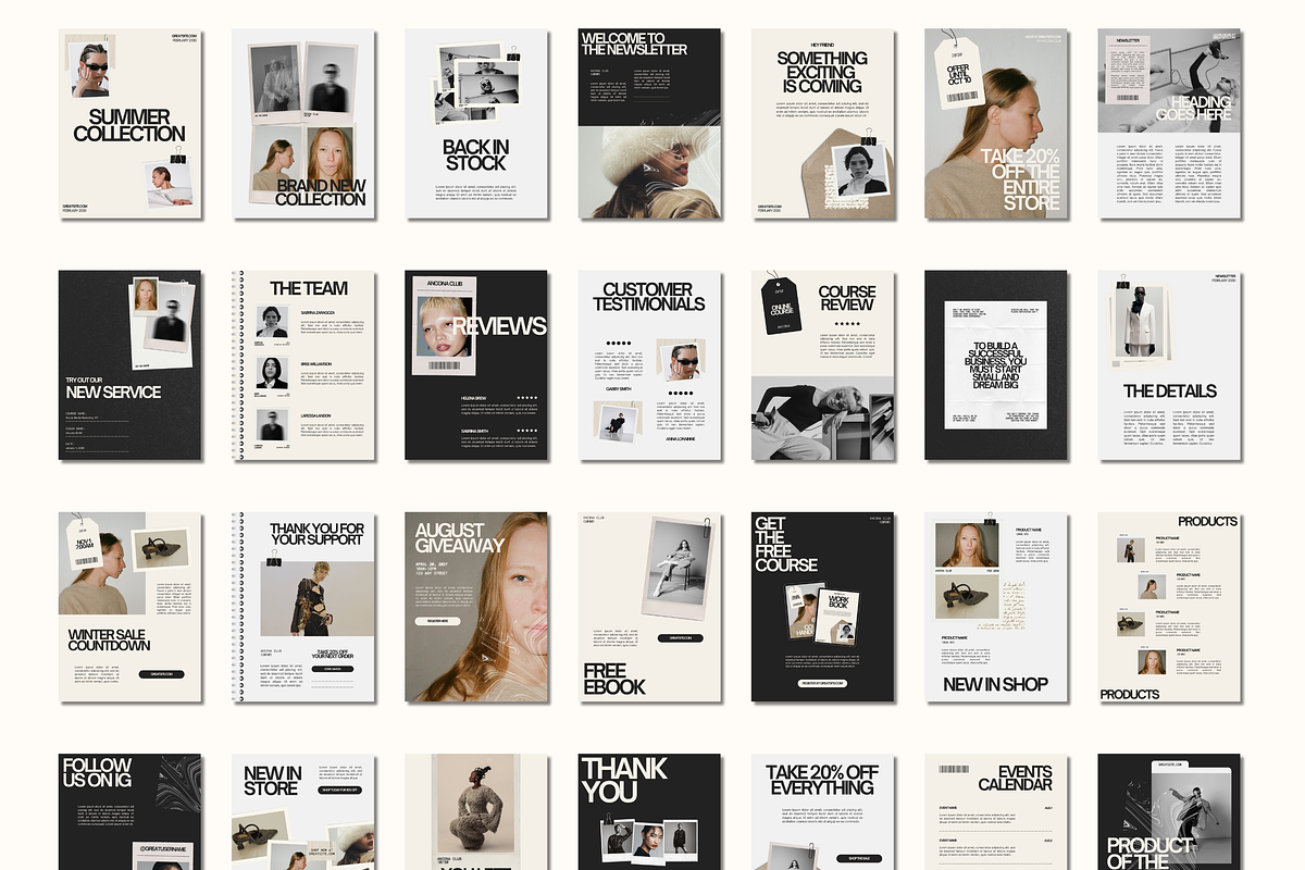 Email Marketing Newsletter Template, an Email Template by Branding Babe Co. (Photo 4 of 10)