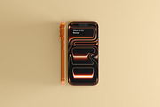 iPhone 17 Pro Mockup, an iPhone Mockup by Momogi (Thumbnail 6 of 8)