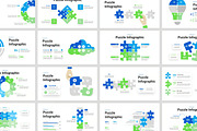 Puzzle Infographic Powerpoint, a Presentation Template by Fit-tee (Thumbnail 2 of 2)