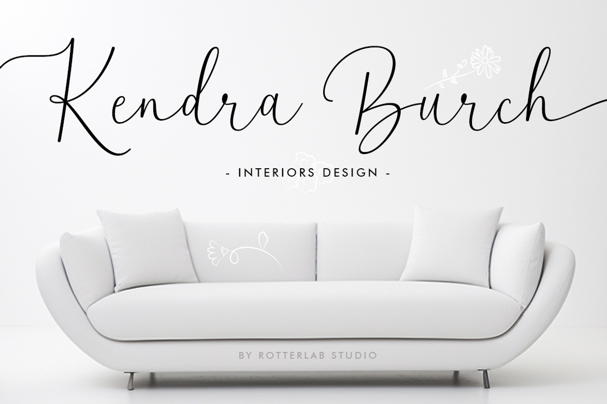 Blooming Garden, a Script Font by Rotterlab Studio (Photo 6 of 16)