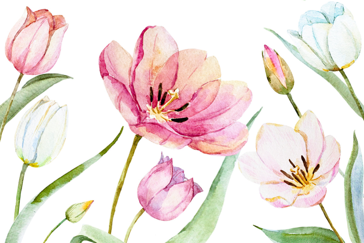 Spring is coming! Gentle watercolors, an Object Graphic by Lembrik's Artworks (Photo 2 of 4)