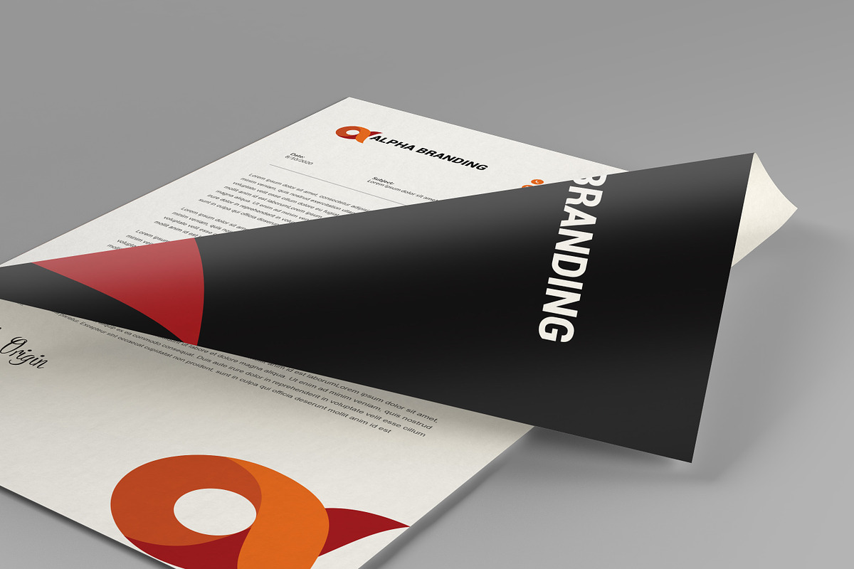 Branding Identity, a Stationery Template by Graphic Origin (Photo 15 of 15)