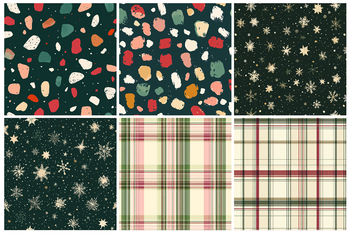 Christmas Digital Paper, Seamless, a Texture Graphic by CitraGraphics (Photo 5 of 8)