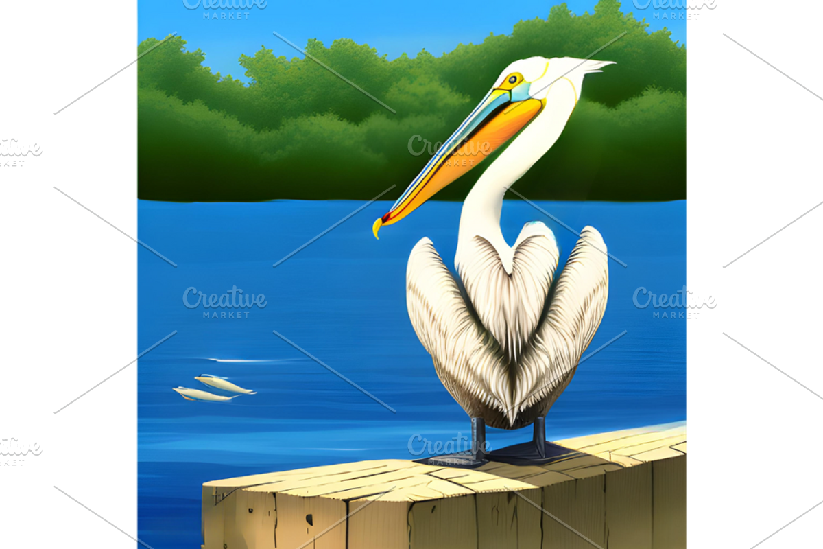 Art template, Coastal, Pelican, a Branding & Logo Template by Boho Pixel Dust (Photo 1 of 10)