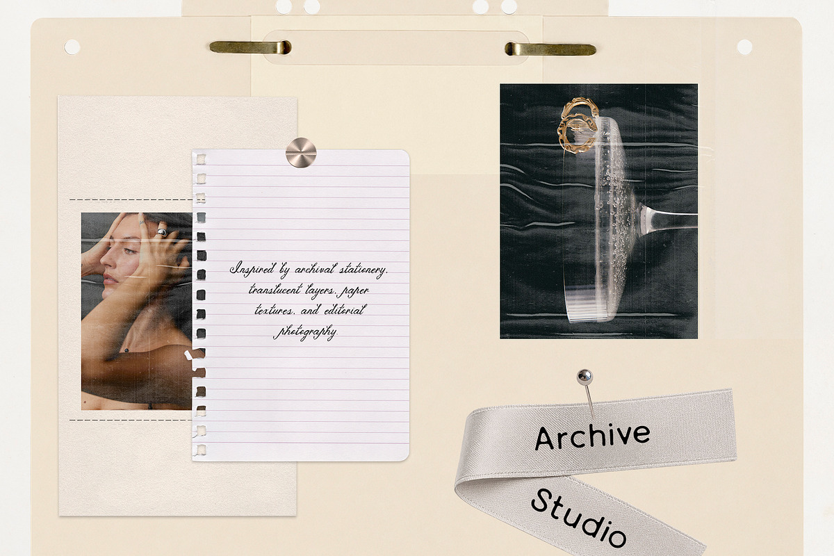 Archive Studio: Office & Paper Goods, an Object Graphic by Lidberia (Photo 9 of 11)