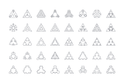 Logo Creator Triangle Shapes Edition, a Branding & Logo Template by Reshapely (Thumbnail 5 of 14)