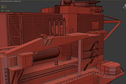 Sea Launch rocket platform 3d model, an Architecture 3D Model by konstantin.ermolaev (Thumbnail 6 of 9)