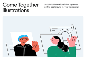 Come Together Illustrations