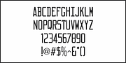 New Car Tag JNL, a Font by Jeff Levine Fonts (Thumbnail 3 of 5)