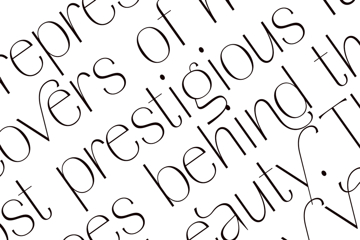 Novena | Modern Elegant, a Sans Serif Font by InkwellTypeCo (Photo 2 of 12)