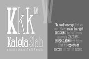 Kalela Slab - Condensed Slab Serif, a Slab Serif Font by Afkari Studio (Thumbnail 4 of 13)
