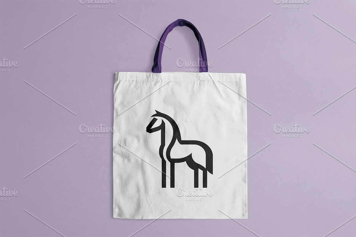 Minimalist Line Horse Logo, a Branding & Logo Template by Vectorium Studio (Photo 2 of 2)